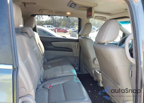 2013 Honda Odyssey Ex-L из США, поврежденный, VIN 5FNRL5H66DB004744